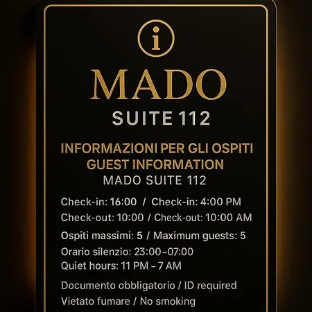 Будинок відпочинку Mado 112 *